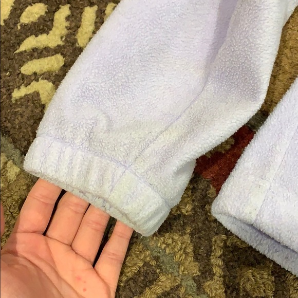 Light purple fleece zip up - Picture 4 of 4